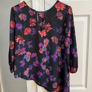 floral blouse